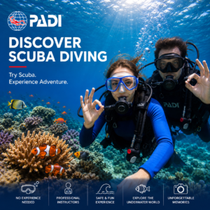 PADI Discover scuba diving