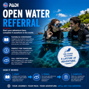 PADI Open Water Referral