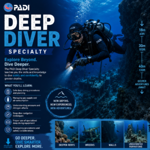 PADI Deep diver specialty