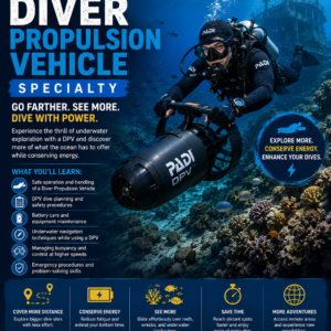 PADI Diver propulsion vehicle specialty